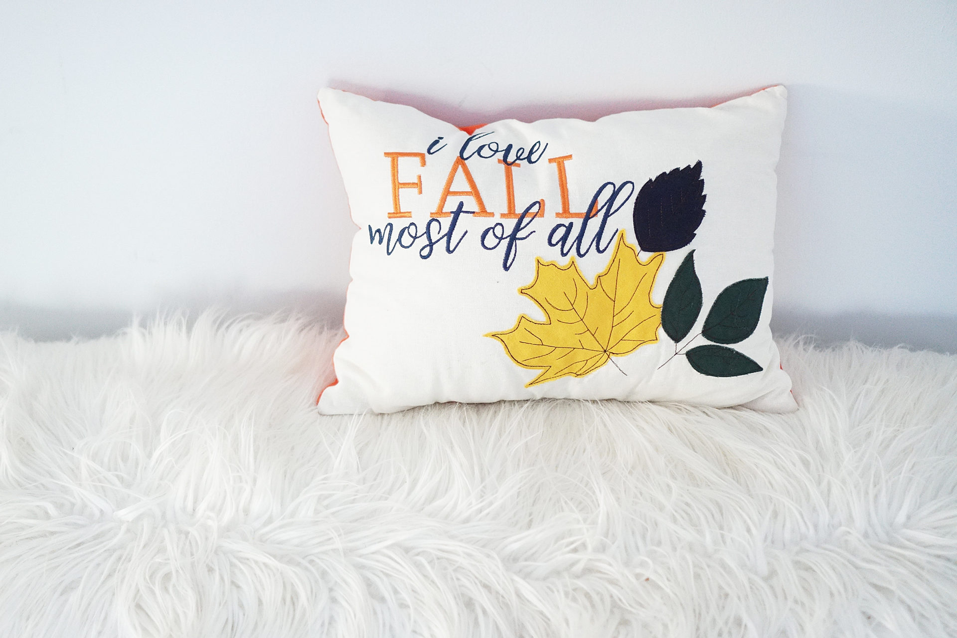 fall most love cushion